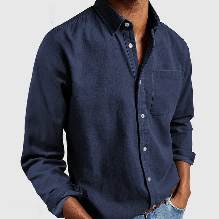 Pablo - Chemise Luxe Décontracté en Coton