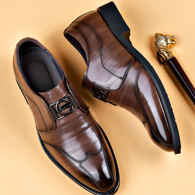 Gianni - Derbies de Luxe en Cuir Élegant