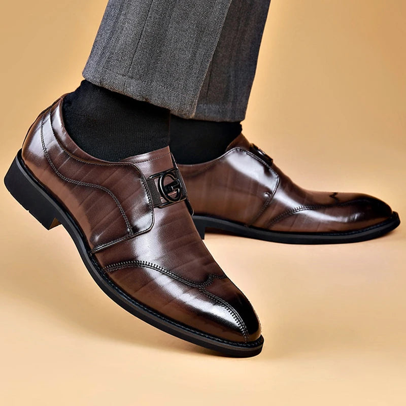 Gianni - Derbies de Luxe en Cuir Élegant