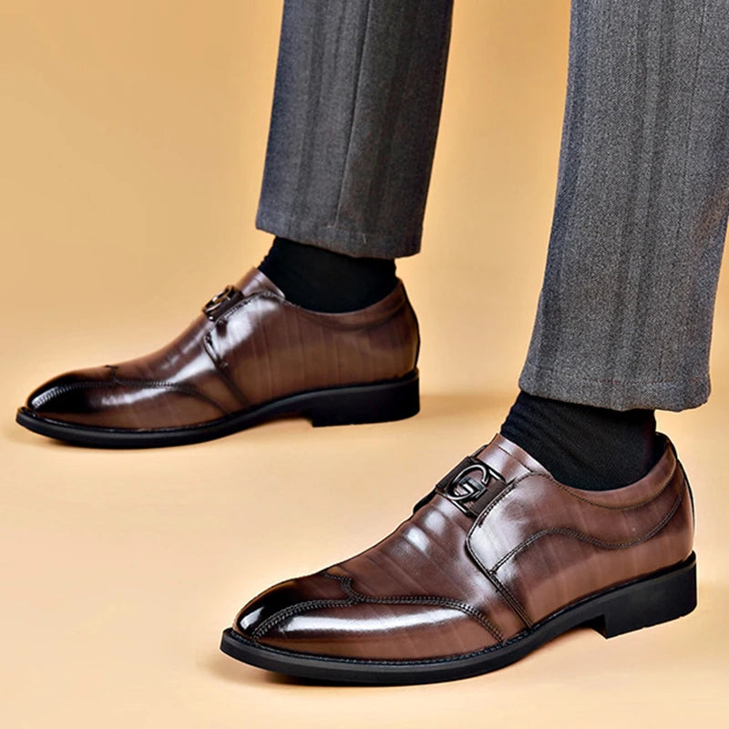 Gianni - Derbies de Luxe en Cuir Élegant